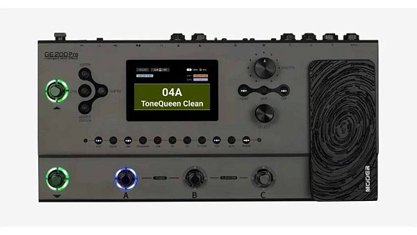 MOOER GE200 PRO - Pedaleira de Guitarra