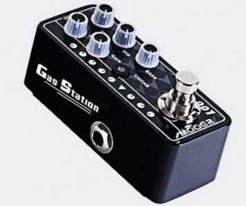 Pedal MOOER Pre Amp Guitarra GAS STATION - M001