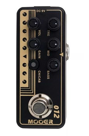 Pedal MOOER Pre Amp Guitarra US GOLD 100 - M012