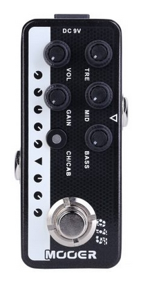 Pedal MOOER Pre Amp Guitarra Brown Sound - PEAVEY 5150 - M015