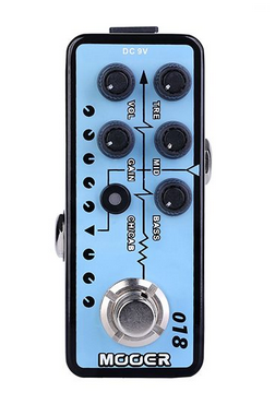 Pedal MOOER Pre Amp Guitarra CUSTOM 100 - M018