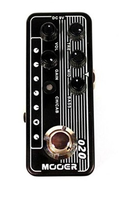 Pedal MOOER Pre Amp Guitarra BLUENO - M020