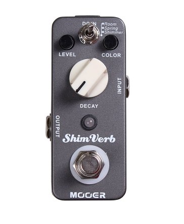 Pedal MOOER SHIM VERB - Digital Reverb MRV1