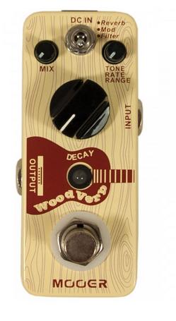 Pedal MOOER p/ Violão Reverb Woodverb - MRV3