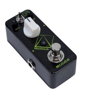 Pedal MOOER DIGITAL REVERB c/ 3 mod MODVERB - MRV4