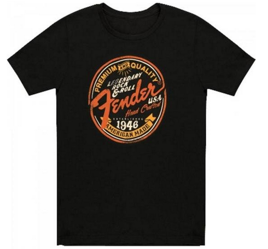Camiseta Fender LEGENDARY ROCK Feminina - cor Preta disponível tamanho : M