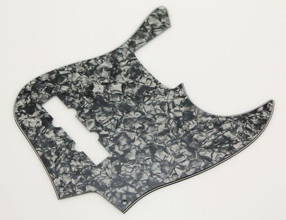 Pickguard Fender Jazz Bass Preto Perolado