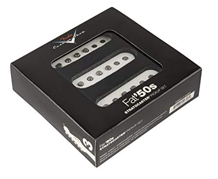 Captadores Fender Trio Strato Custom Shop FAT 50S cor: Branco