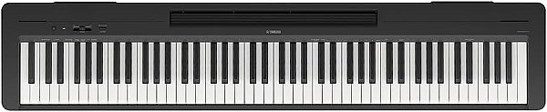 P-145B - Piano Digital Yamaha c/ fonte e pedal de Sustain