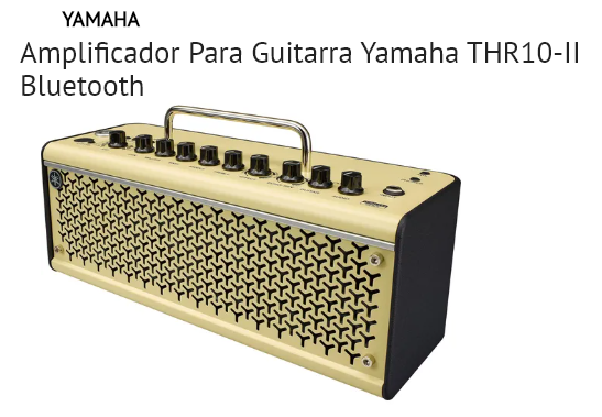 THR10-II BR Yamaha - amplificador de Guitarra c/ Bluetooth