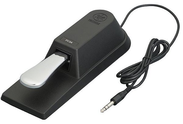 FC-3A Pedal  Sustain para Teclados YAMAHA - Damper Tipo Piano Profissional (Plug Stereo)