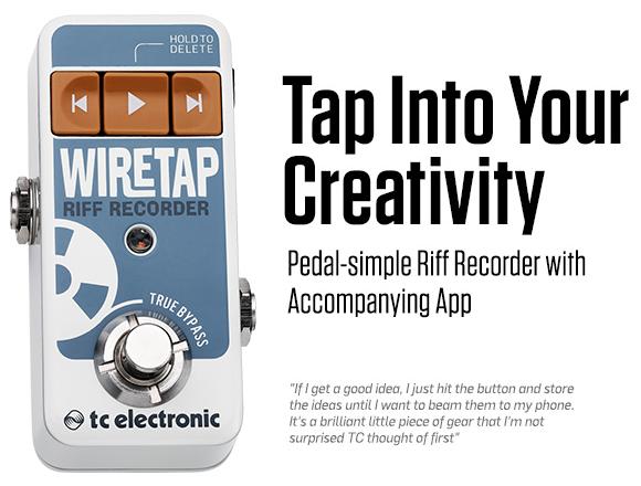 Pedal TC ELETRONIC WIRETAP RIFF RECORDER