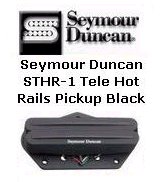 Captador SEYMOUR DUNCAN STHR-1 n (Braco) HOT RAILS para TELECASTER cor: preto