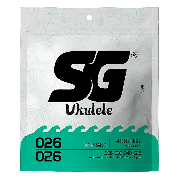 Encordoamento SG 026 Ukulele p/ Soprano