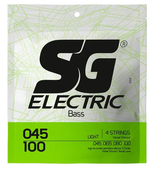 Encordoamento SG Baixo 4 cordas 0.45/100