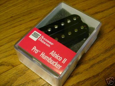 Captador SEYMOUR DUNCAN Humbucker APH-1b (Ponte) Alnico II PRO cor Zebra