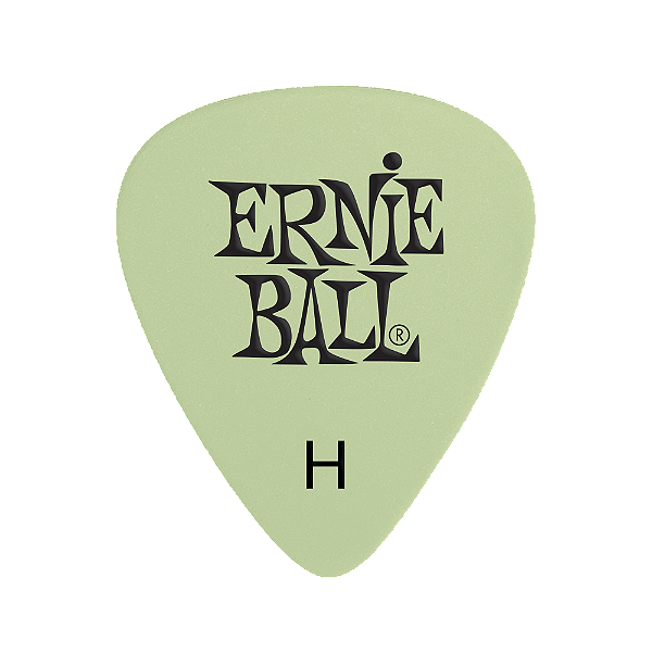 Palheta ERNIE BALL Super Glow - Brilha no escuro (Unidade) Heavy