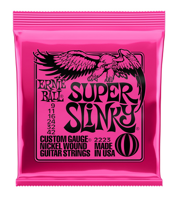Encordoamento Ernie Ball Guitarra 0.09/0.42 Super Slinky 2223