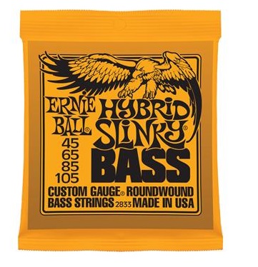 Encordoamento ERNIE BALL Baixo 4 Cordas 0.45/105 cod. 2833 (Made in USA)