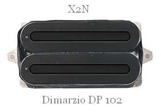 Captador DIMARZIO BLUESBUCKER - DP163 BK