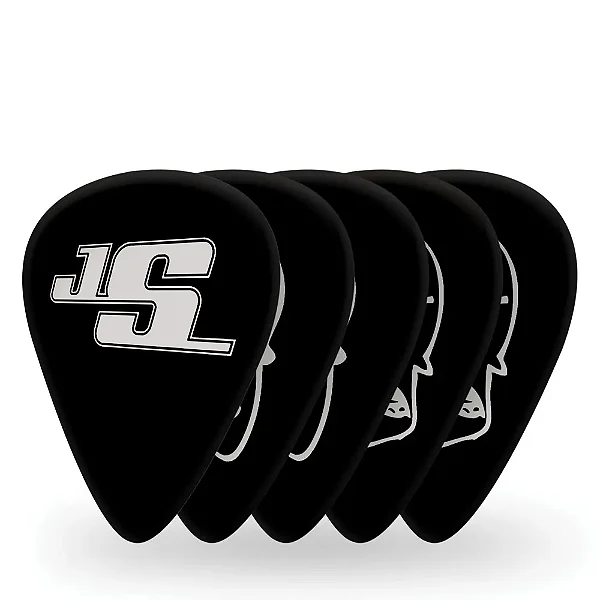 Palheta DADDARIO Signature Joe Satriani PW - Disponível: Heavy Cor: Preta
