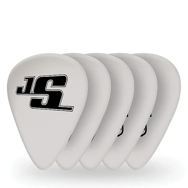 Palheta DADDARIO Signature Joe Satriani PW - Disponível: Heavy Cor: Branca (Unidade)
