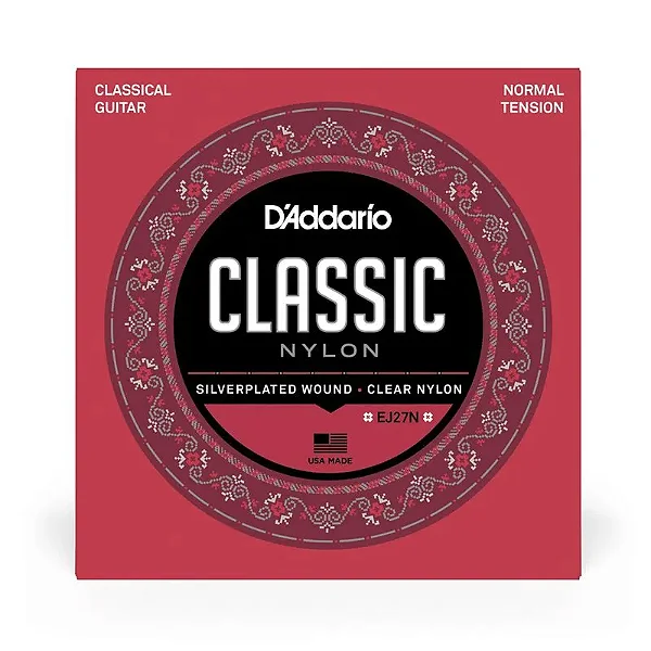 Encordoamento DADDARIO Violão Nylon EJ27N(Tensão Normal)