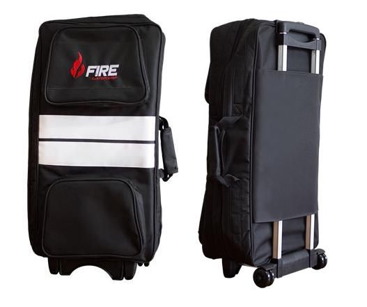 Bag para Pedal Frame Car c/ Rodinhas - Preto FIRE CUSTOM SHOP