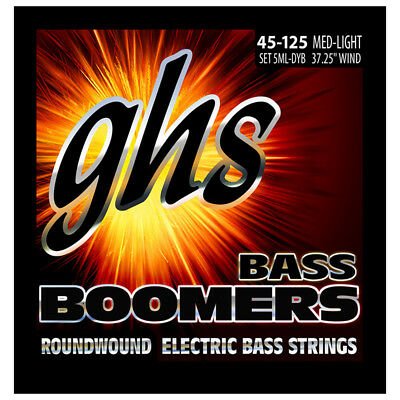 Encordoamento GHS Baixo 5ML DYB - 5 cordas Boomers (45-65-80-100-125)