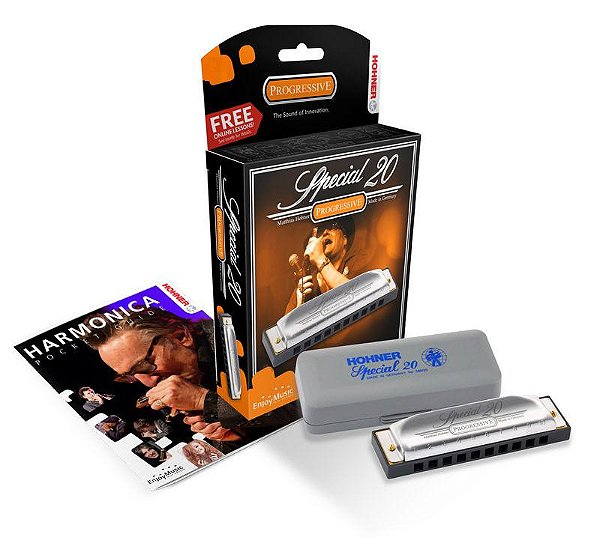 Harmônica HOHNER SPECIAL 20 - PROGRESSIVE (F) (Made in Germany)