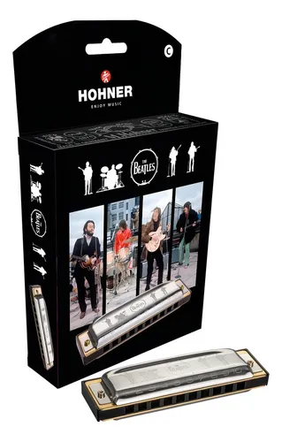 Harmônica HOHNER Diatônica Signature BEATLES - c/estojo (C) (Made in Germany)