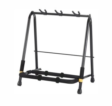 Suporte de chão Hercules Tipo Rack p/ 3 instrumentos GS523B