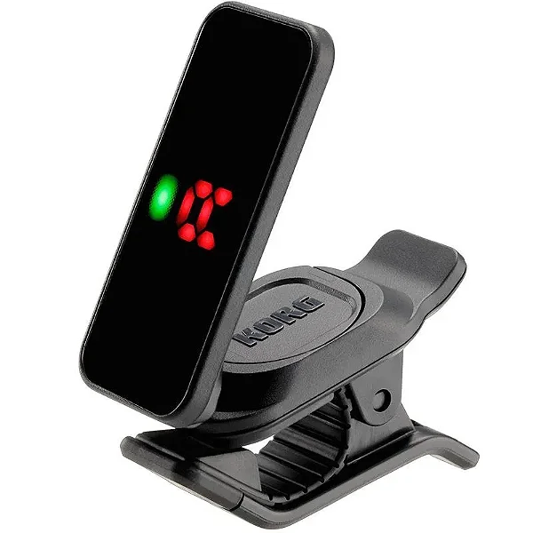 Afinador KORG Pitchclip PC-2 + BK  p/ uso no headstock cor: Preto