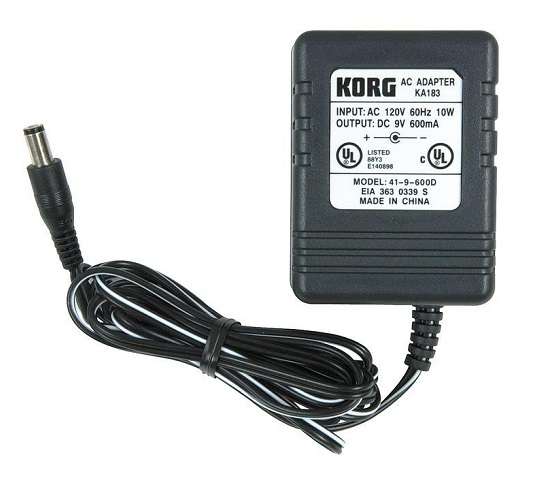 Adaptador KORG p/ Pedais /Pedaleiras KA-183 9 volts