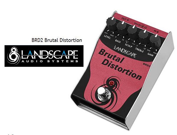 Pedal LANSCAPE Brutal Distortion - BRD2