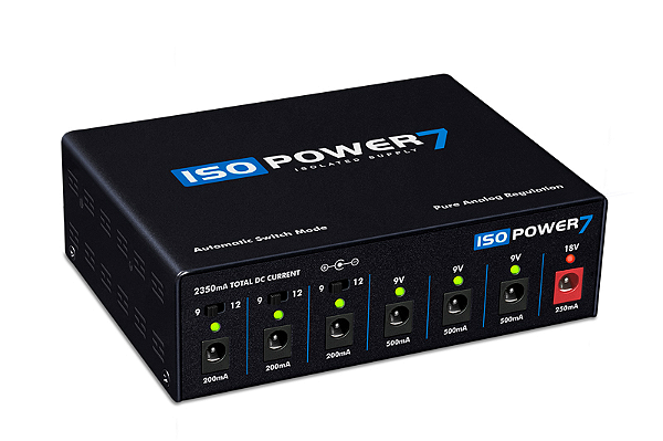 Fonte ISO POWER 7 LANDSCAPE - 2350 mA - Solução definitiva com todas as possibilidades (bi-volt automático funciona de 85 a 240volts)