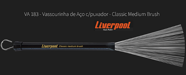 Vassourinha de Aço Classic VA183 Brush Retrátil Liverpool