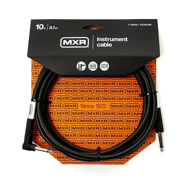Cabo para intrumento 3m - MXR STD c/ 1 dos plugs em L mod. DCIS10R