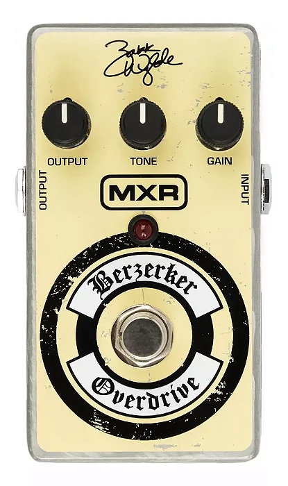 Pedal Dunlop ZW44 Overdrive Berzerker ZAKK WYLDE