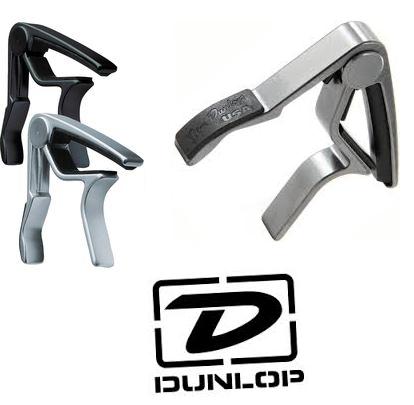 Braçadeira de metal Dunlop - CAPO mod. 83 Cor  Preta