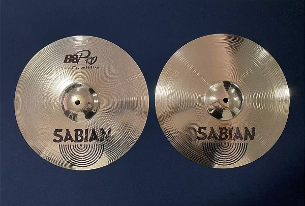 Hi Hat 14" SABIAN - contratempo Linha B8 PRO (par)