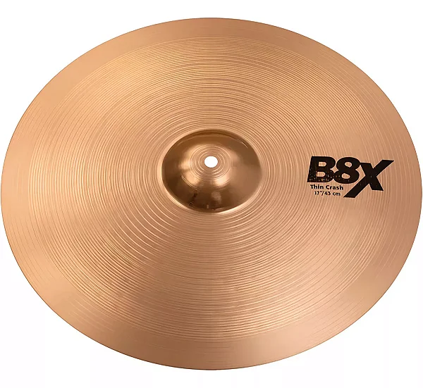 Prato Thin Crash 17" Linha B8 PRO Sabian