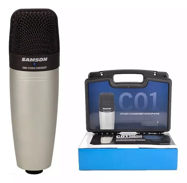 Microfone SAMSON Studio C01 Condenser c/ case