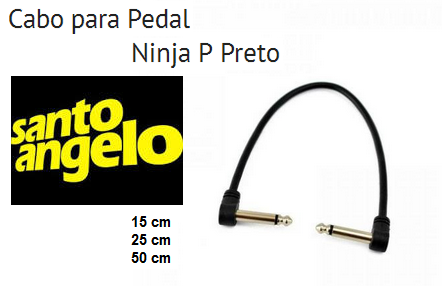 Cabinho para conectar Pedais em L- P NINJA Santo Angelo (25 cm)