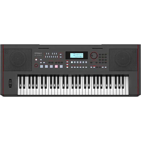 Teclado Arranjador E-X50 Roland - 61 teclas c/Bluetooth manual em Português