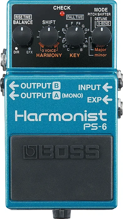 PEDAL PS-6 HARMONIST/ PITCH SHIFTER - BOSS