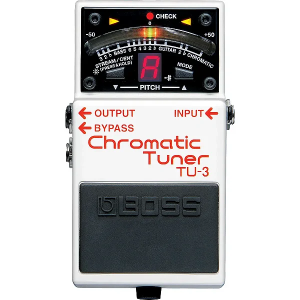 PEDAL BOSS TU-3 CHROMATIC TUNER