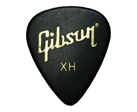 Palheta GIBSON APR-74 Classic X-Heavy Preta (unidade)
