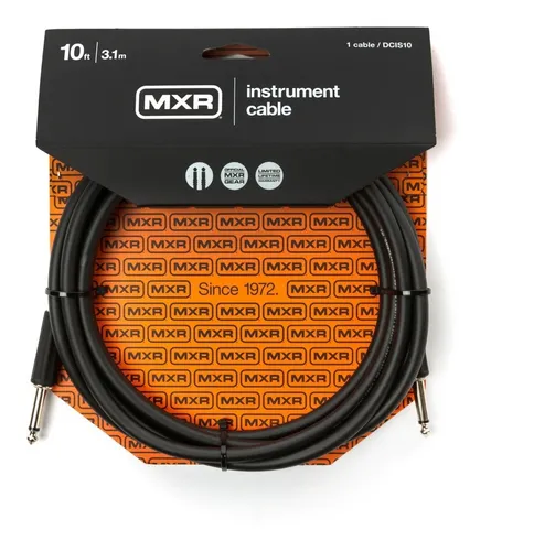 Cabo MXR p/ intrumento 3m STD mod. DCIS10 - plugs retos