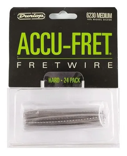 Trastes Dunlop cartela c/ 24 peças tamanho 6110